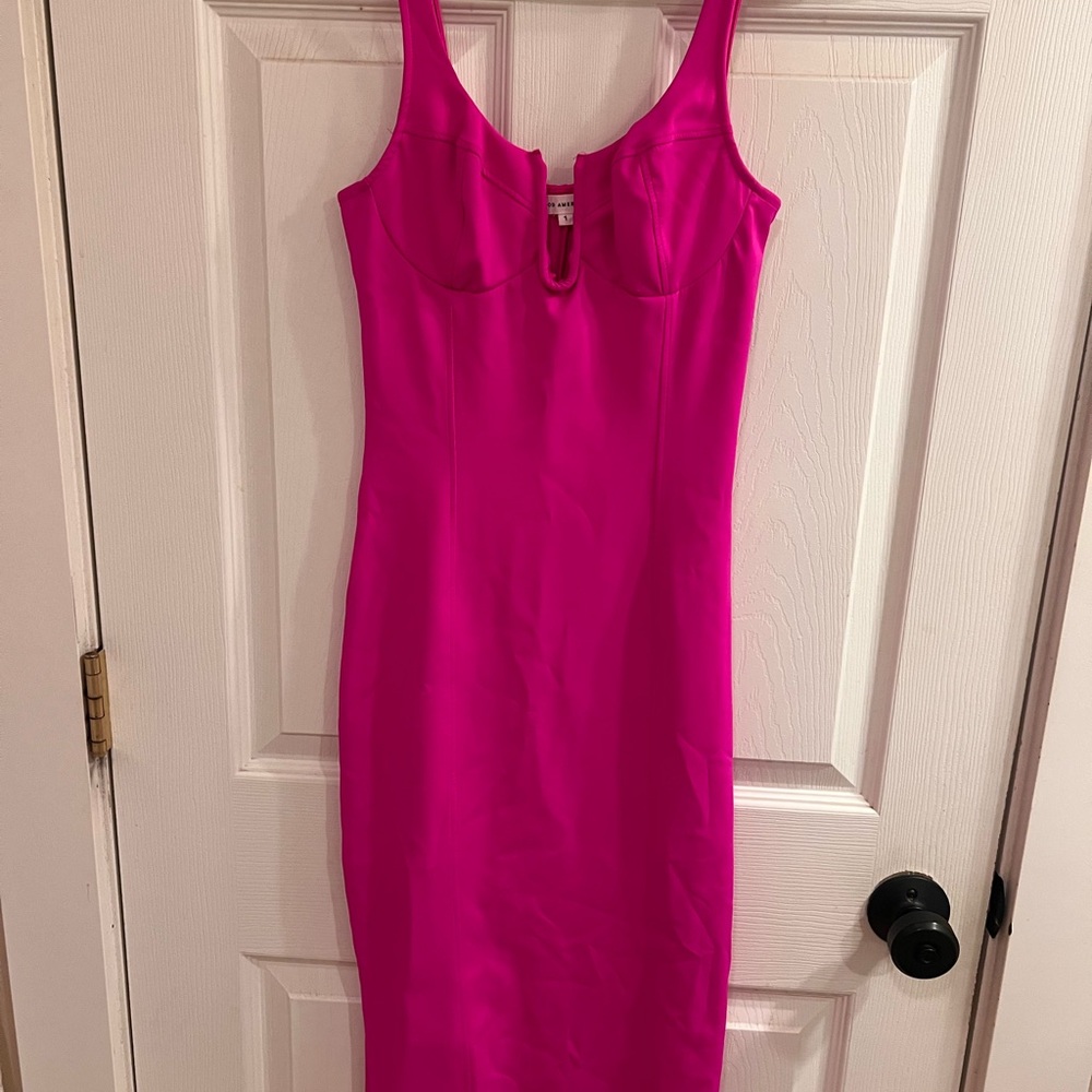 Good American Corset Midi Dress
